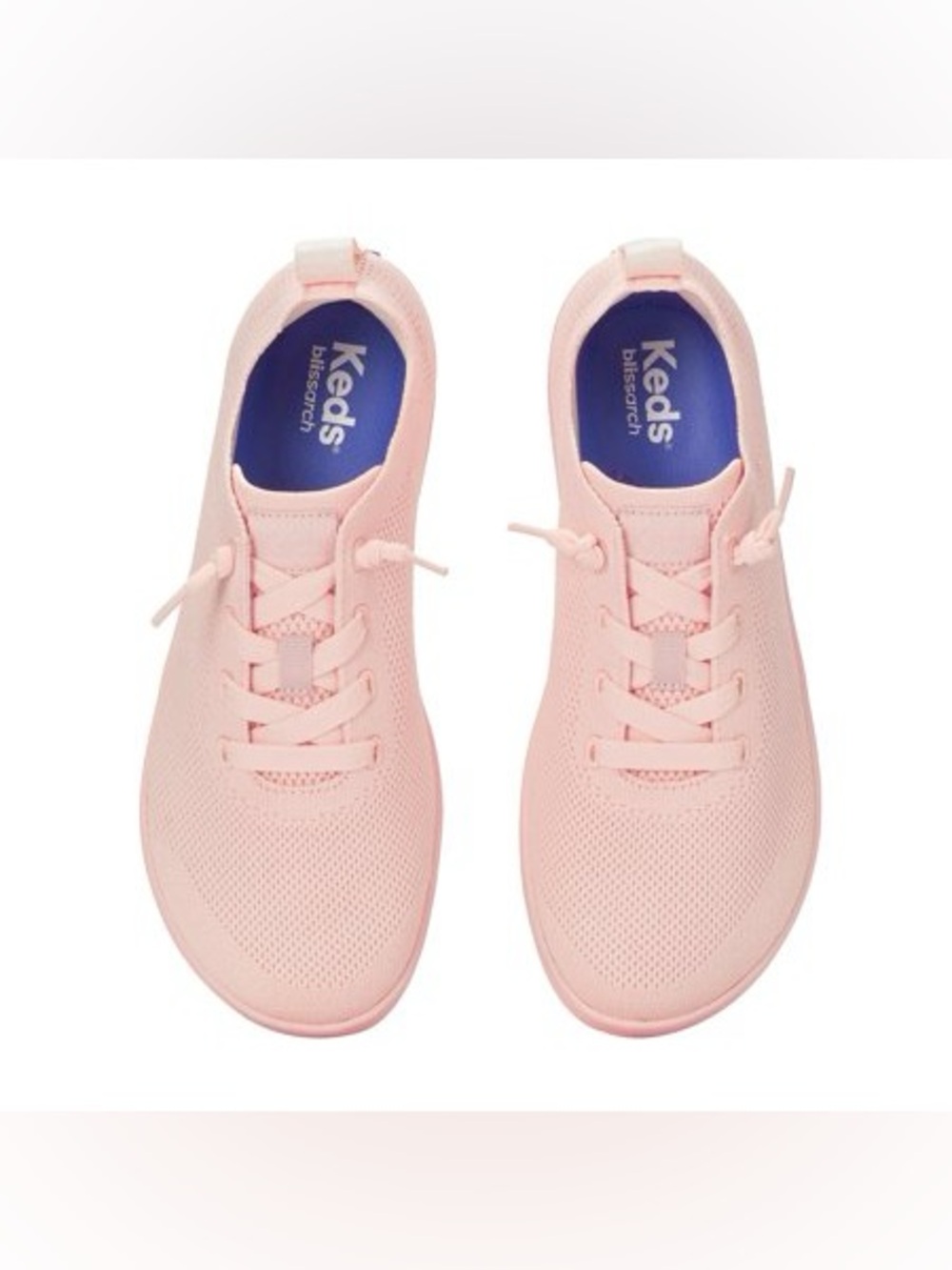 NEW KEDS BlissMove Champ Engineered Knit Slip-On Sneakers Rosewater Pink Sz 6.5